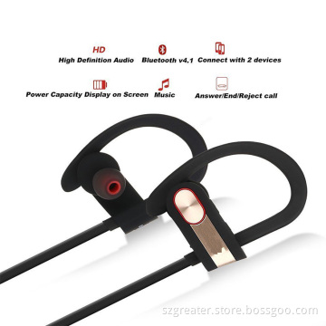 Bluetooth Headphones, New arrival Bluetooth 4.1 Sport HD Stereo Headset In-ear Earbuds Earphones with Flexible Ear Hooks